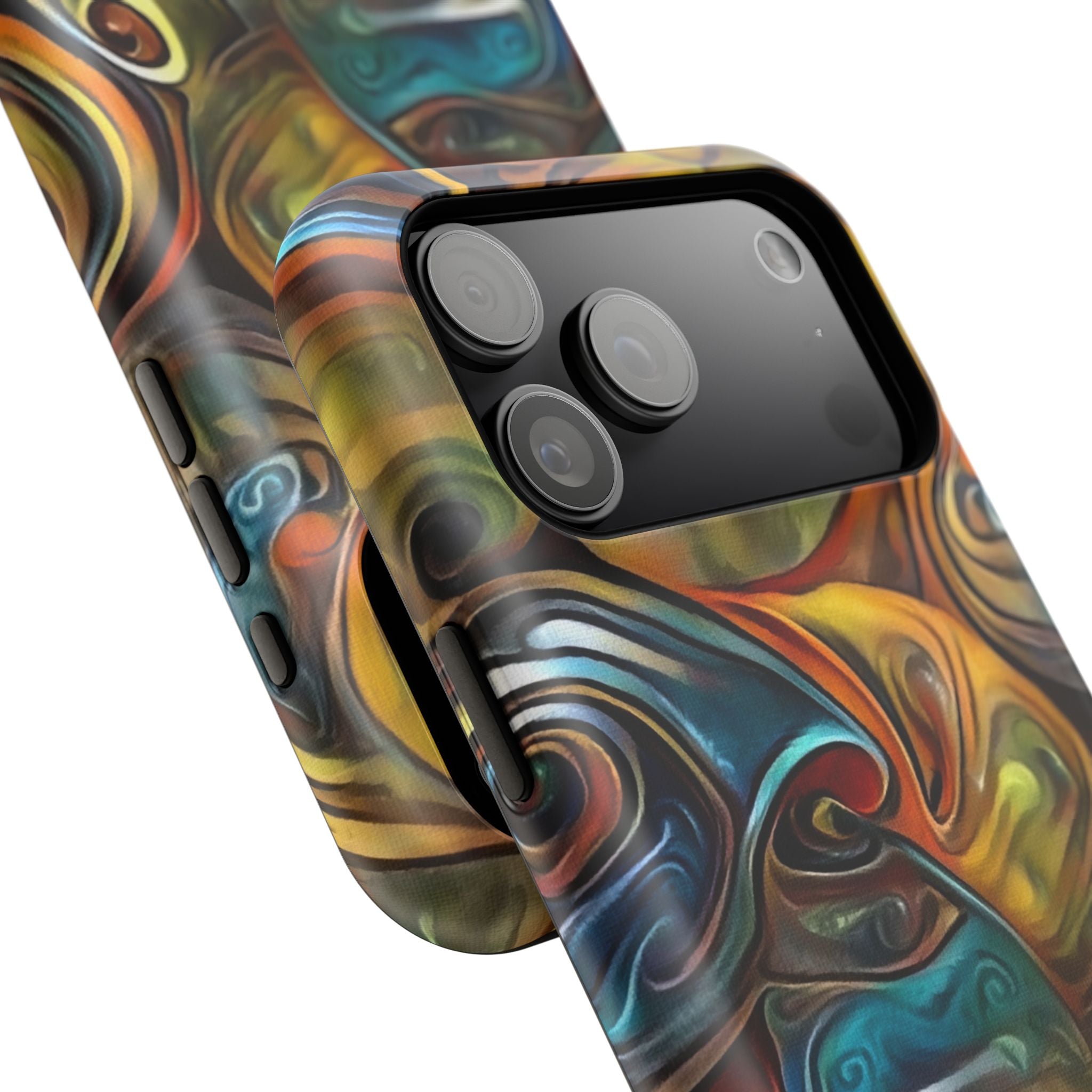Artistic Impact-Resistant Phone Cases