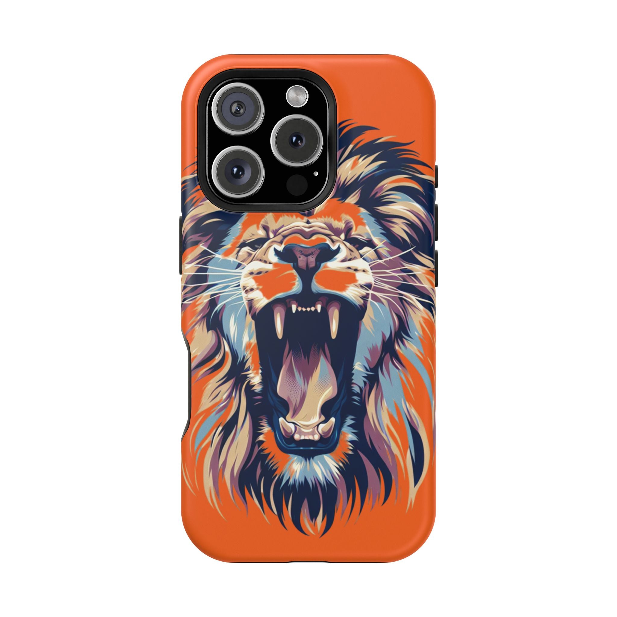 Wild Roar Lion Impact Resistant Phone Case