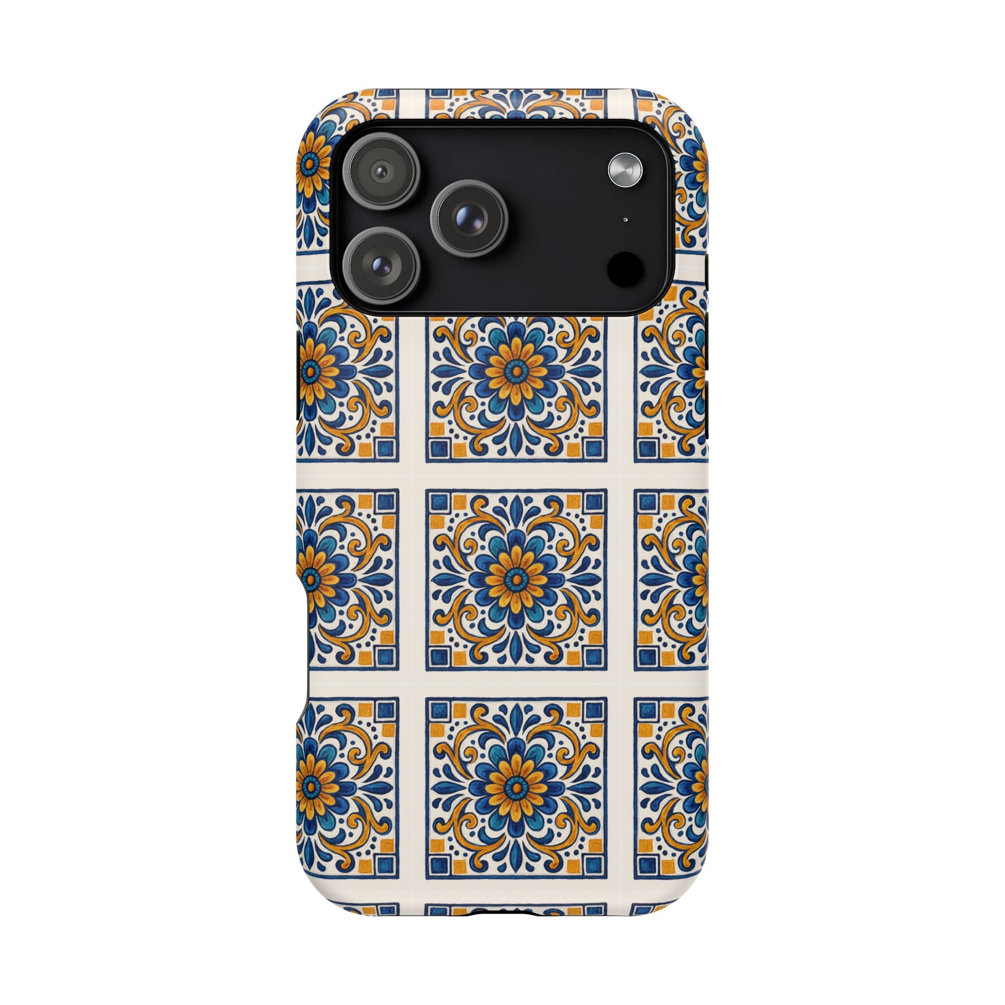 Colorful Floral Phone Case, Durable Impact-Resistant