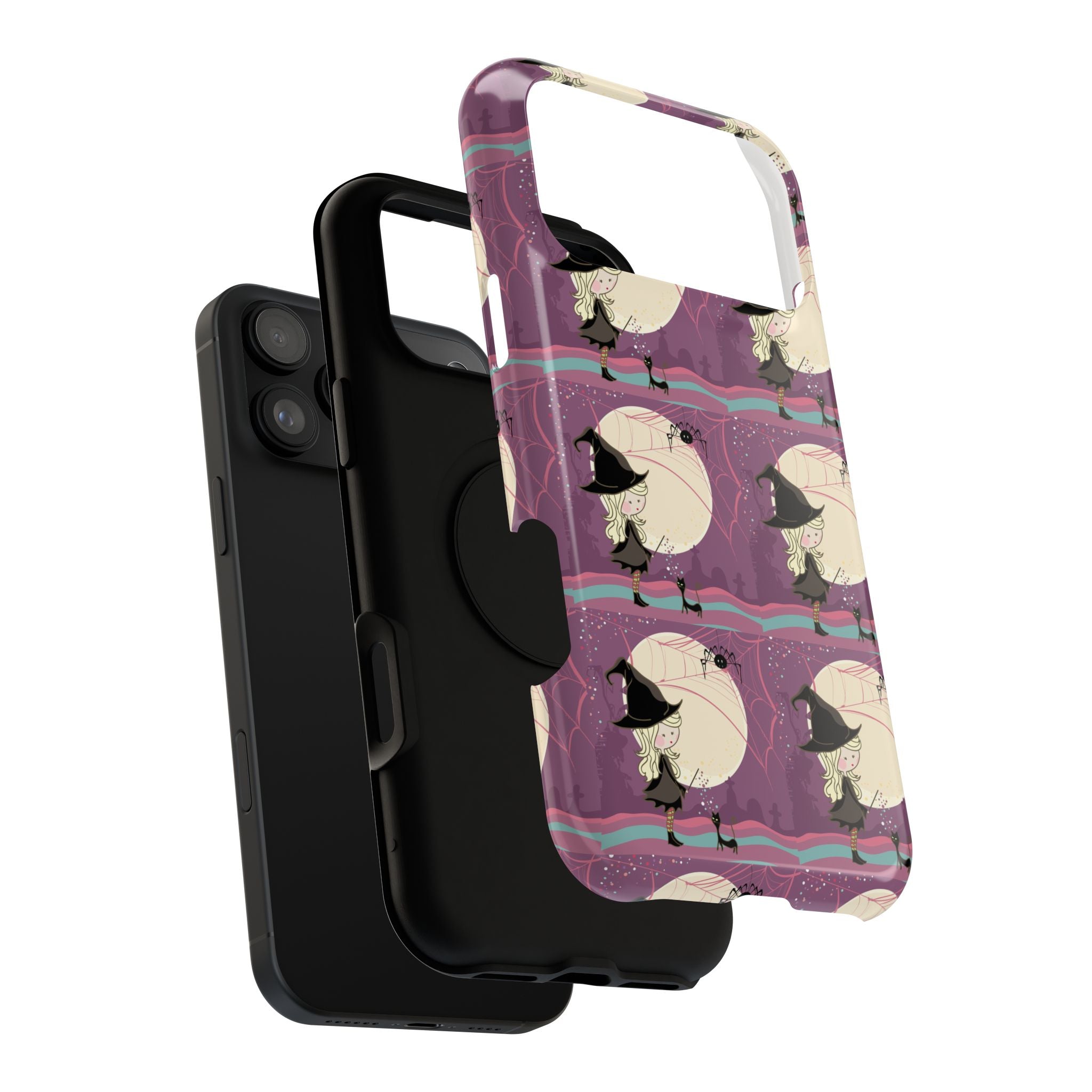 Whimsical Witch Phone Case - Durable