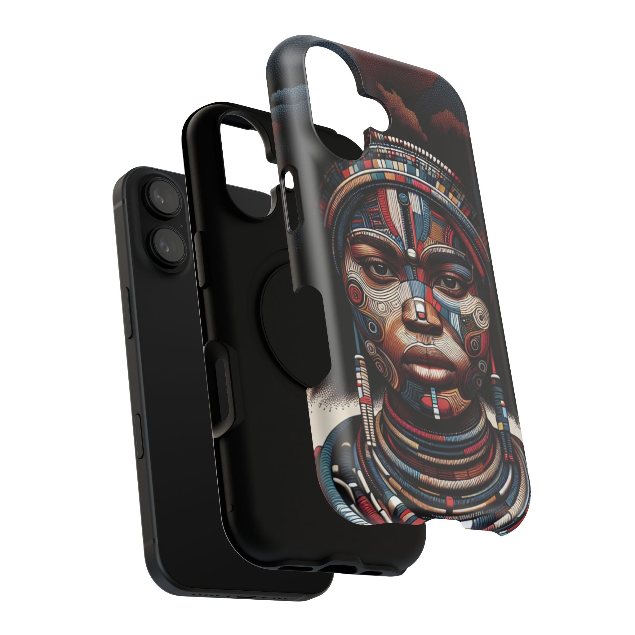 Cultural Art Impact Resistant Phone Case