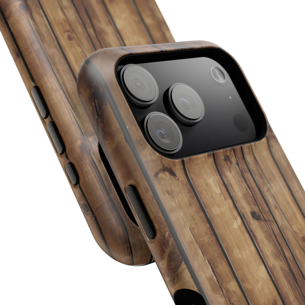 Rustic Wood Phone Case | Impact-Resistant