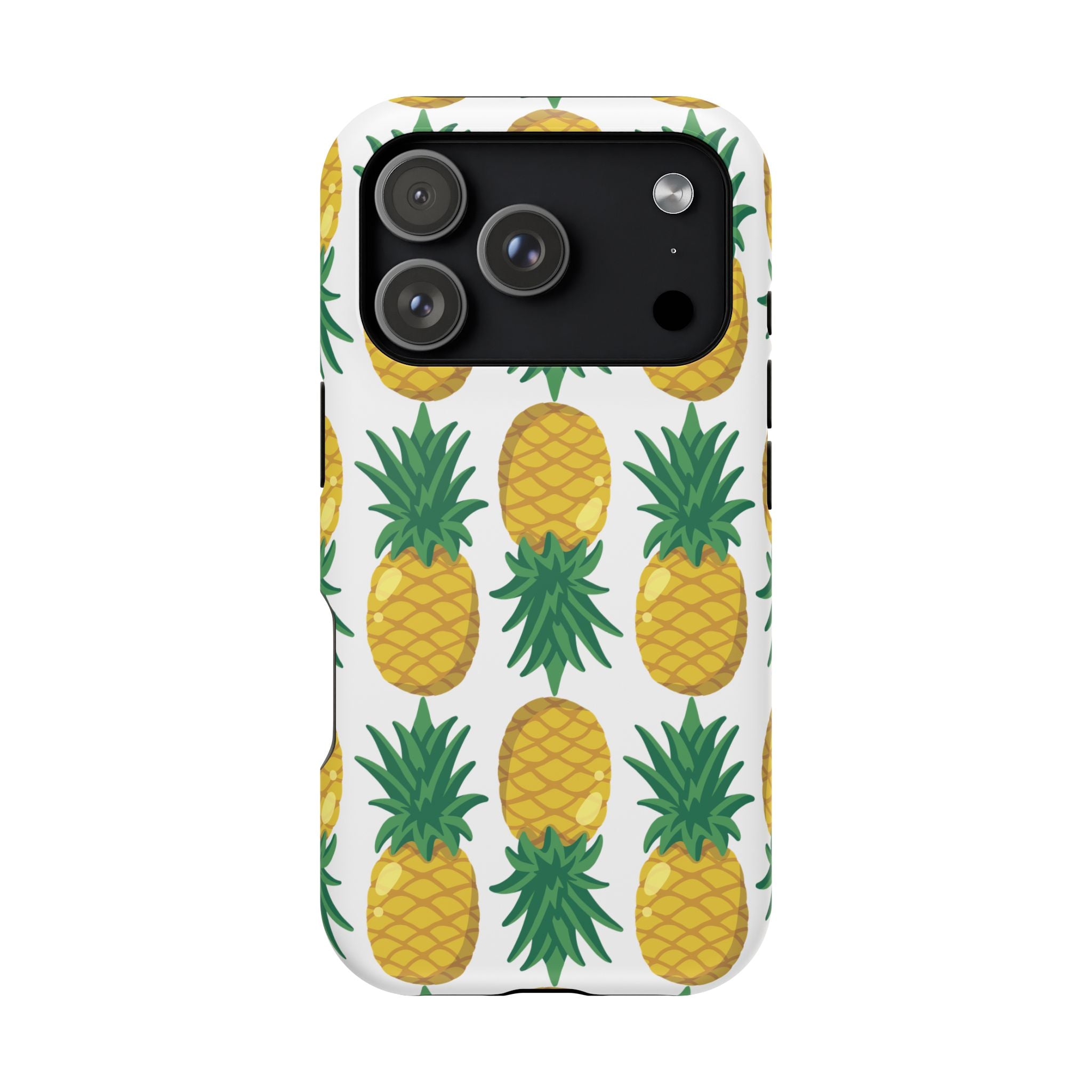 Pineapple Print Phone Case - Impact-Resistant
