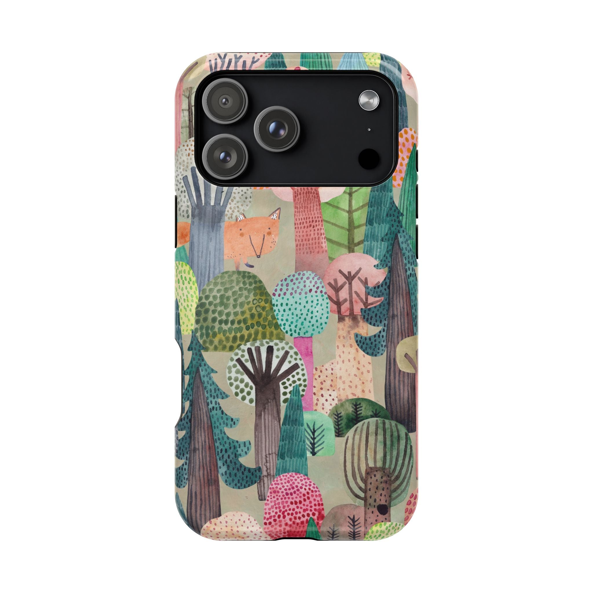 Whimsical Forest Phone Case - Impact-Resistant