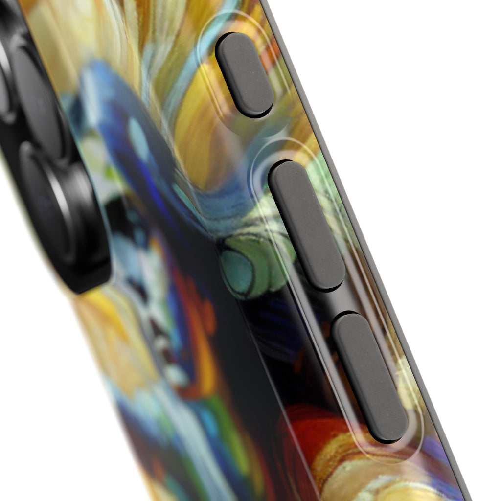 Abstract Woman Impact Resistant Phone Tough Case