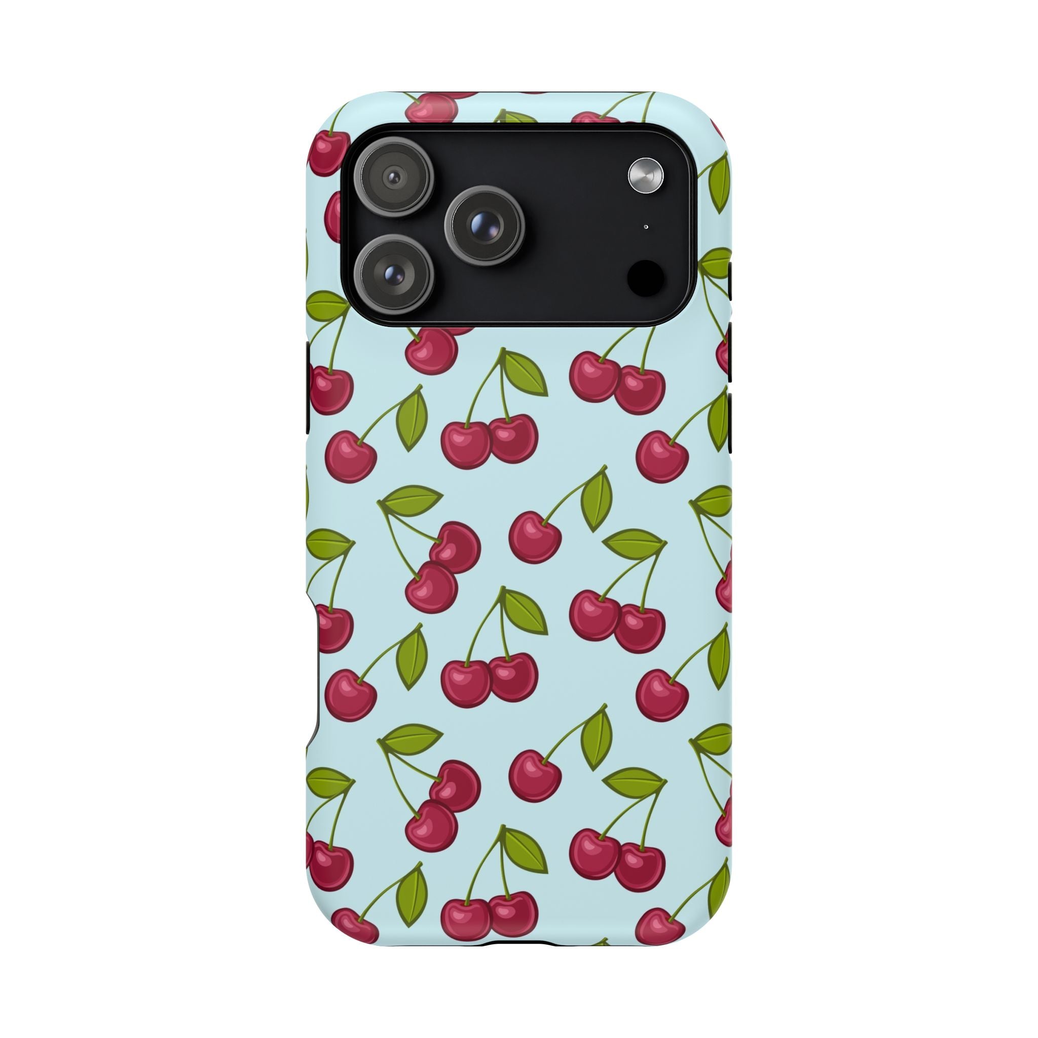 Cherry Pattern Phone Case, Cute Cherry