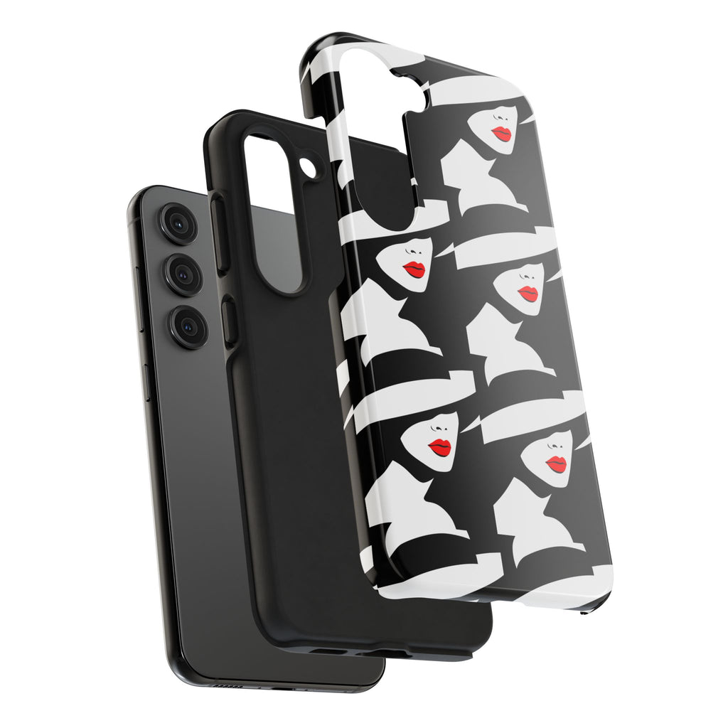 Retro Chic Tough Phone Case