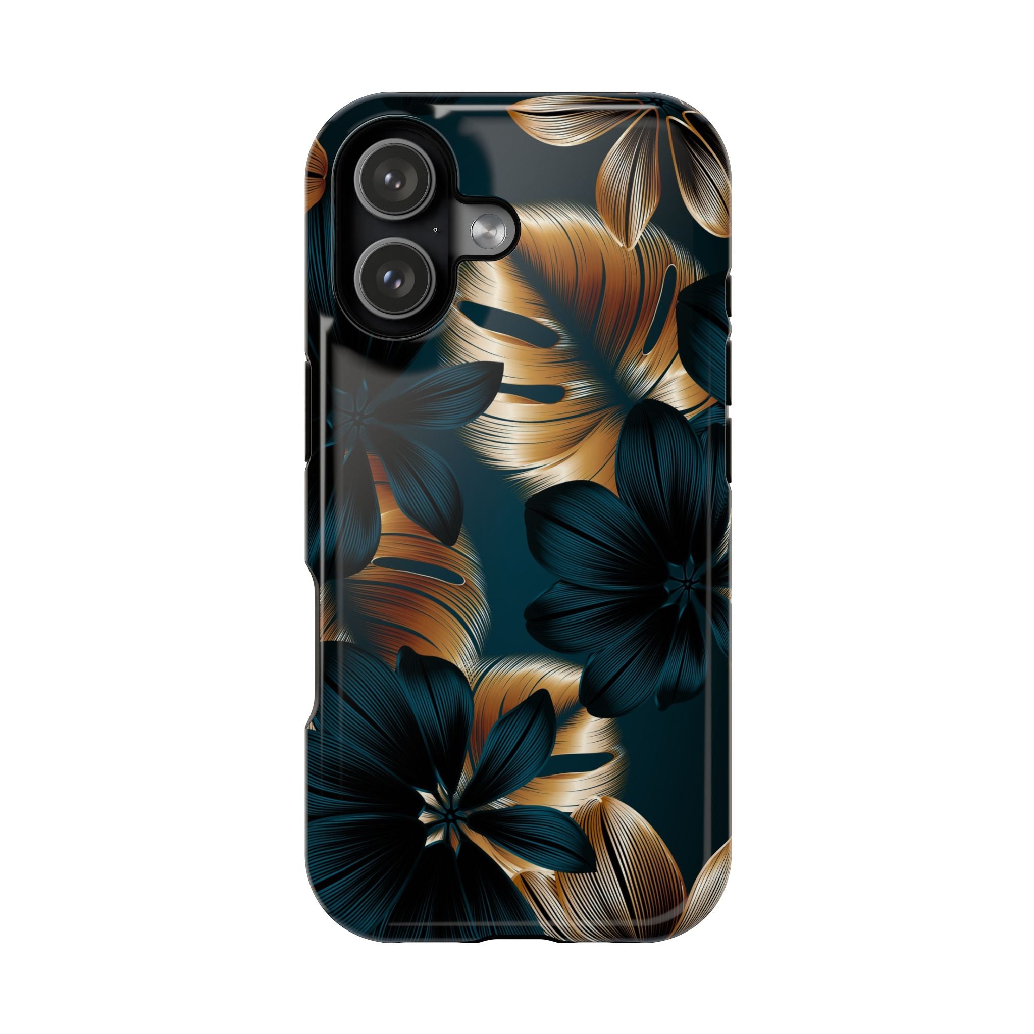 Floral Impact-Resistant Phone Case