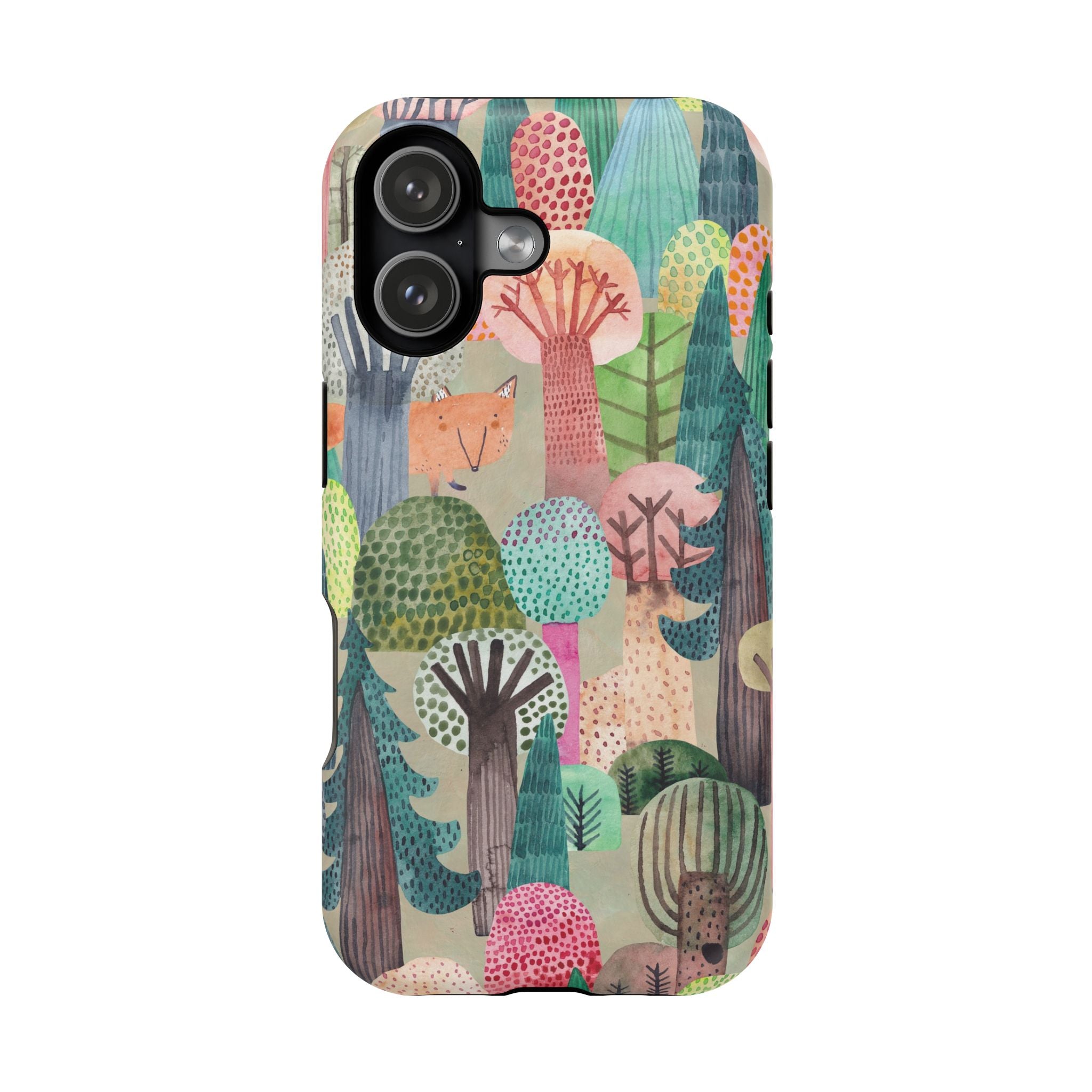 Whimsical Forest Phone Case - Impact-Resistant