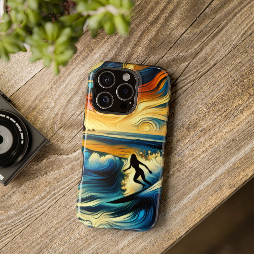 Phone Case - Surfing Girl Impact Resistant
