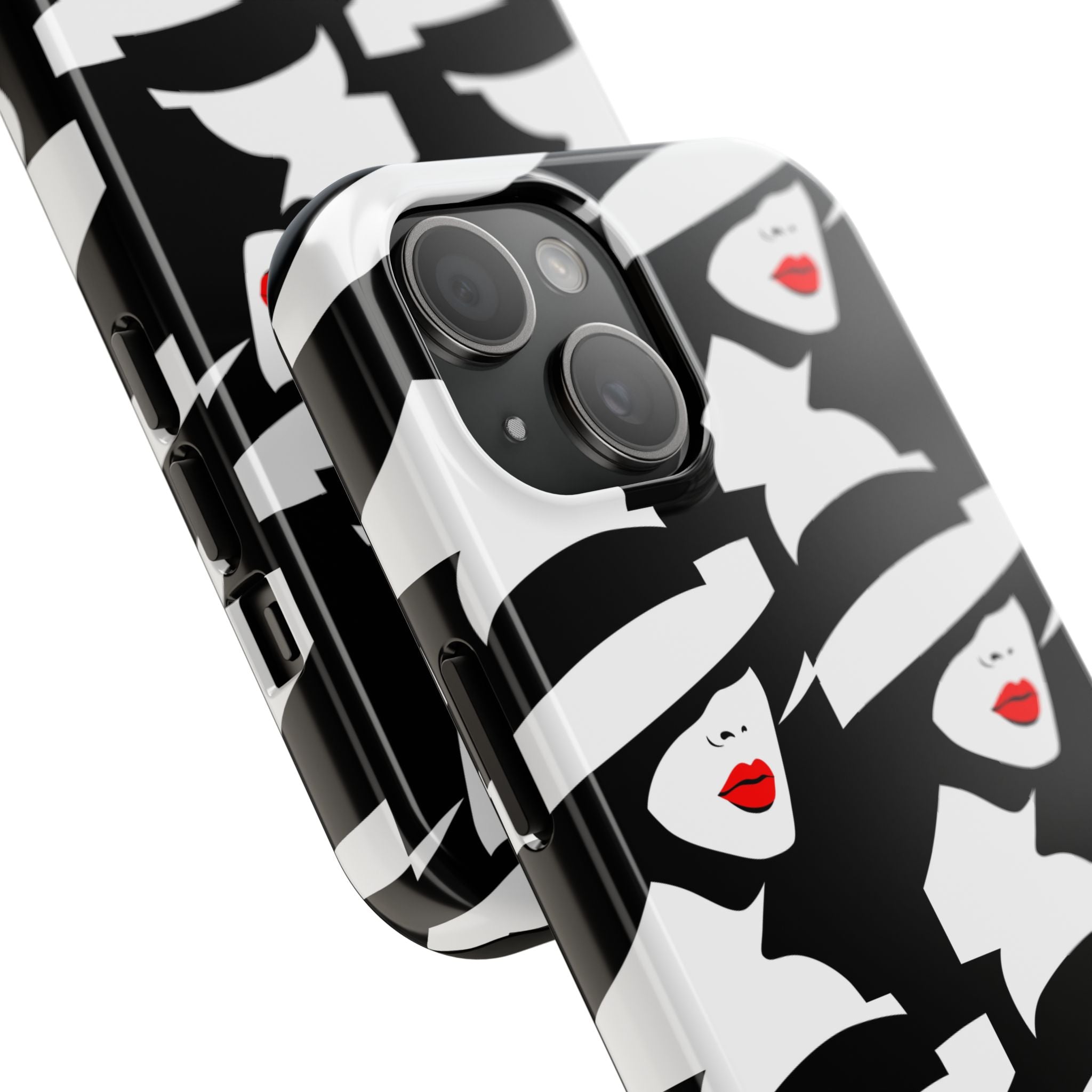 Retro Chic Tough Phone Case