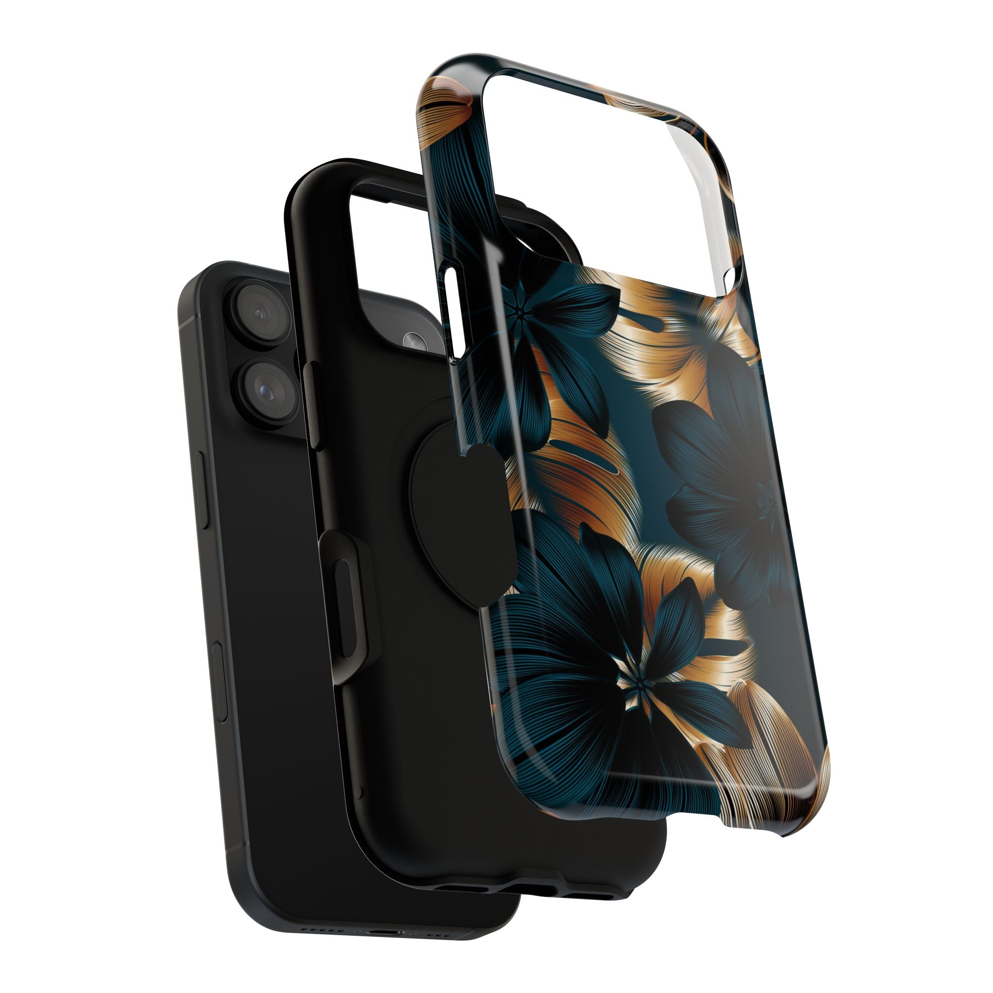 Floral Impact-Resistant Phone Case